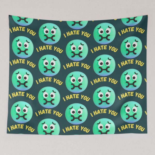 Item preview, I Hate You Emoji  designed and sold by PrintBro.