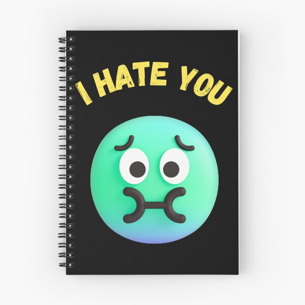 Item preview, I Hate You Emoji  designed and sold by PrintBro.
