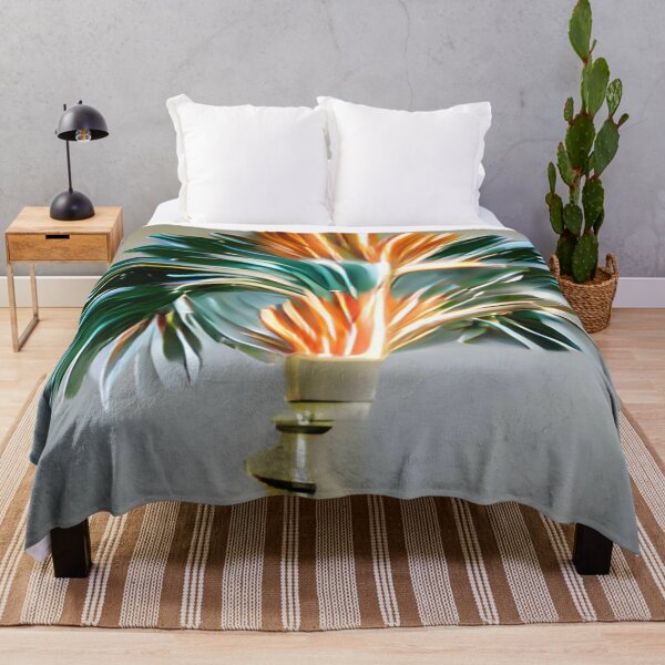 Artikelvorschau, royal palm mid-century colorful original art entworfen und verkauft von Surrealarts727.