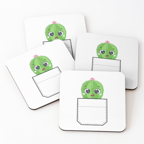 Item preview, Kawaii Pocket Cactus designed and sold by MonkeyBizness.