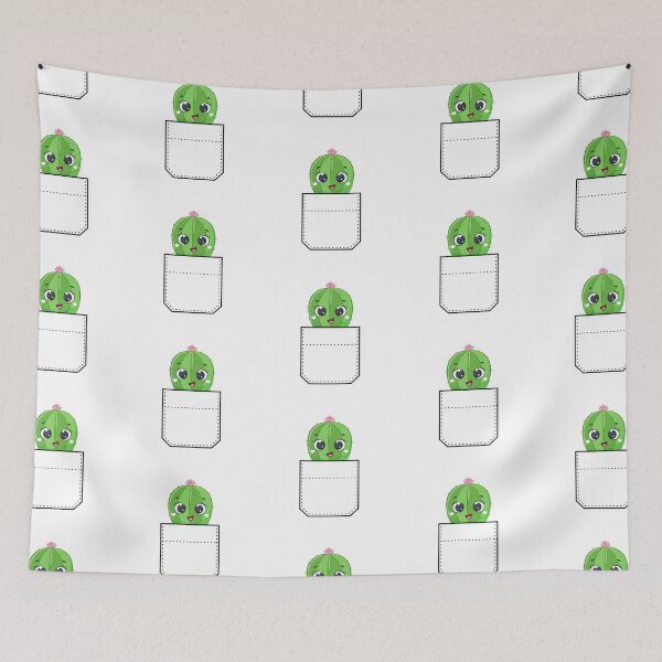 Item preview, Kawaii Pocket Cactus designed and sold by MonkeyBizness.