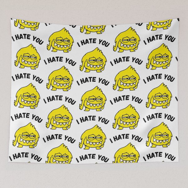 Item preview, I Hate You Emoji  designed and sold by PrintBro.