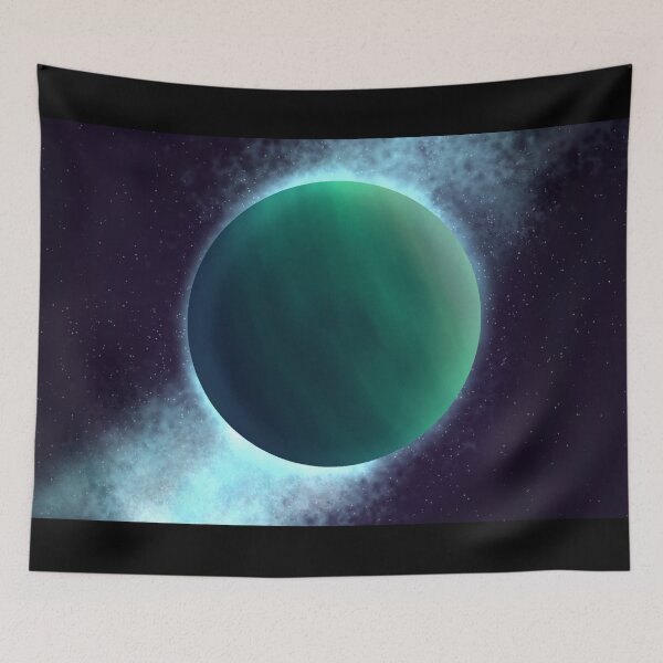 Item preview, Space art series - Green Planet designed and sold by Wut-Guy.