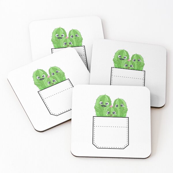 Item preview, Kawaii Pocket Cactus designed and sold by MonkeyBizness.