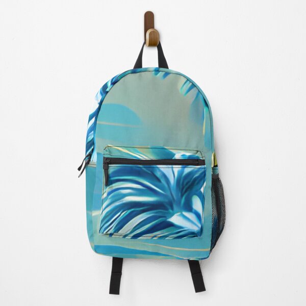 Item preview, royal palm mid-century colorful original art designed and sold by Surrealarts727.