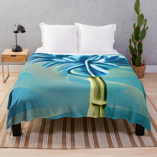 Item preview, royal palm mid-century colorful original art designed and sold by Surrealarts727.