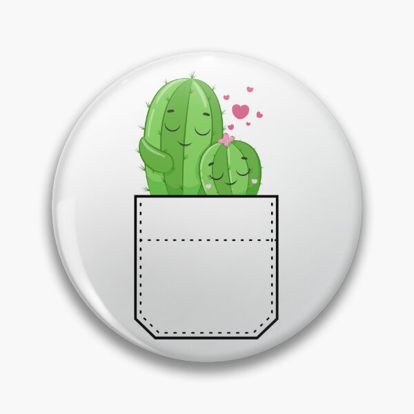 Item preview, Kawaii Pocket Cactus designed and sold by MonkeyBizness.