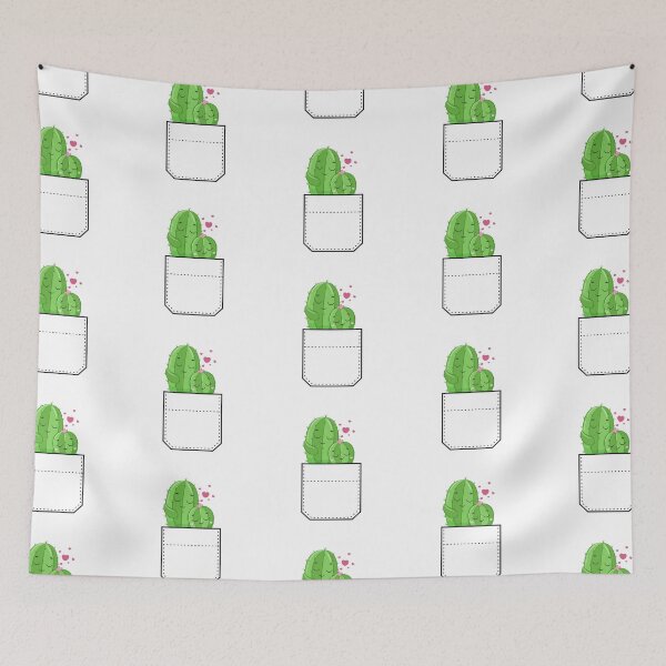 Item preview, Kawaii Pocket Cactus designed and sold by MonkeyBizness.