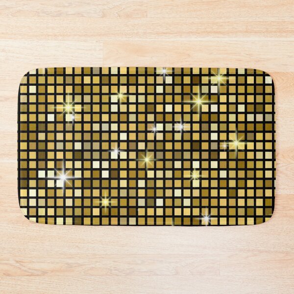 Item preview, Golden Disco Ball Pattern For Disco Lovers And Disco Music Lovers - Disco Ball Pattern designed and sold by Funwithmusic.