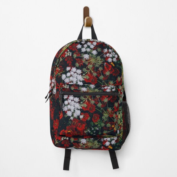 Item preview, Red and white flowers designed and sold by InHerits.