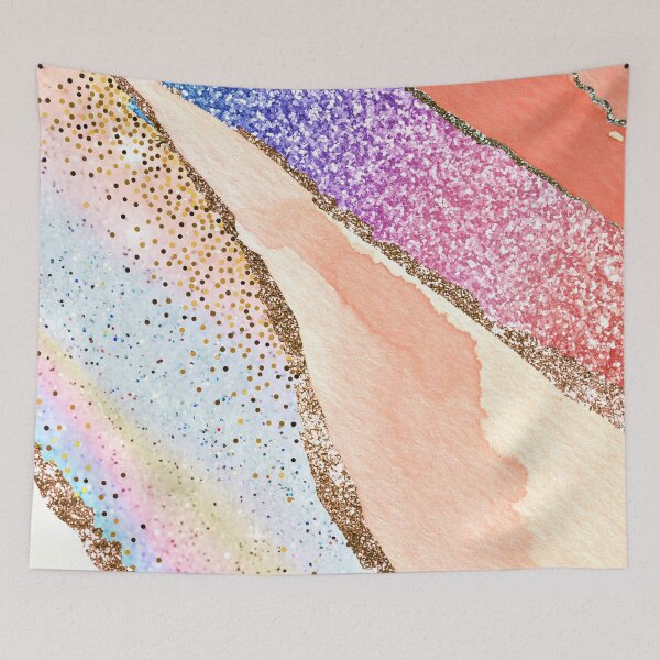 Item preview, Orange stripe glitter designed and sold by ibelieveimages.
