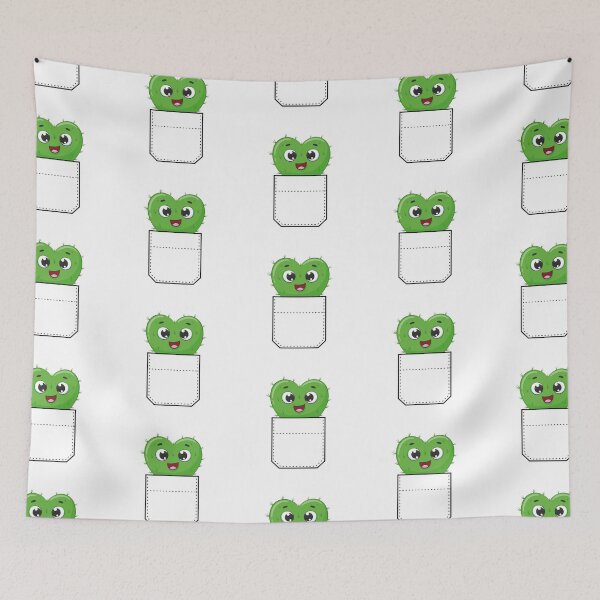 Item preview, Kawaii Pocket Cactus designed and sold by MonkeyBizness.