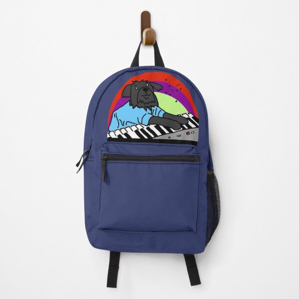Item preview, Funny Dog Makes Music with Piano Keyboards designed and sold by ellenhenry.