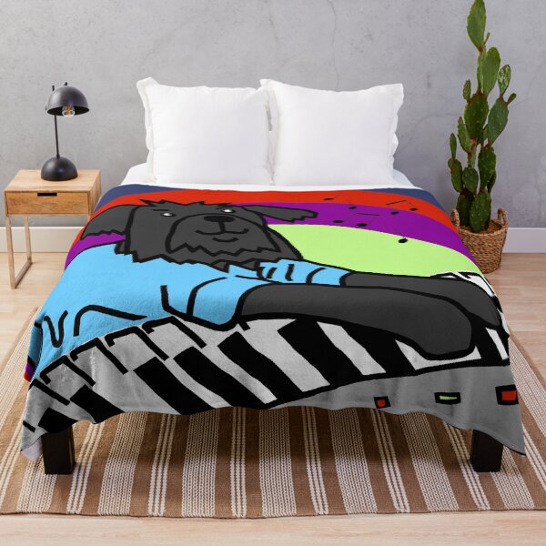 Item preview, Funny Dog Makes Music with Piano Keyboards  designed and sold by ellenhenry.