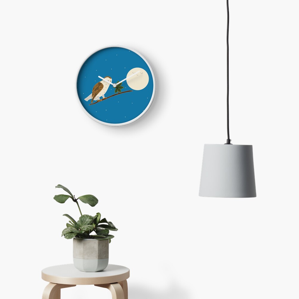 Vista previa del artículo con la obra «Reloj», diseñado y vendido por LilyHofmann.
