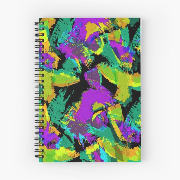 Item preview, Purple and green brush strokes designed and sold by ibelieveimages.