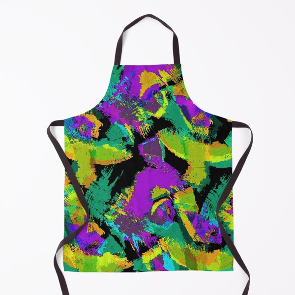 Item preview, Purple and green brush strokes designed and sold by ibelieveimages.