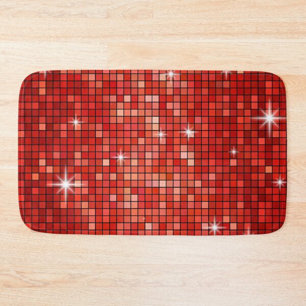 Item preview, Red Disco Ball Pattern For Disco Lovers And Disco Music Lovers - Disco Ball Pattern designed and sold by Funwithmusic.