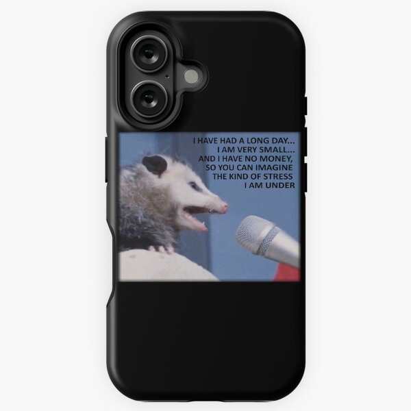 Aperçu de l'œuvre Possum Interview Microphone - longue journée créée et vendue par BattleGoat.