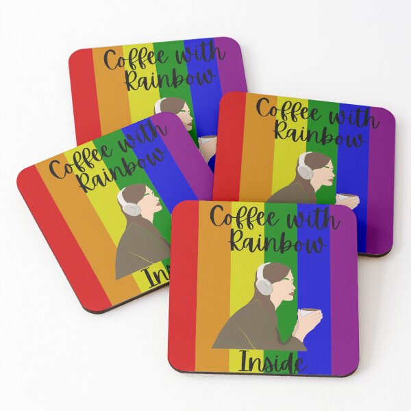 Item preview, Copy of Coffee With Rainbow Inside | Coffee Lover designed and sold by rebel-store21.