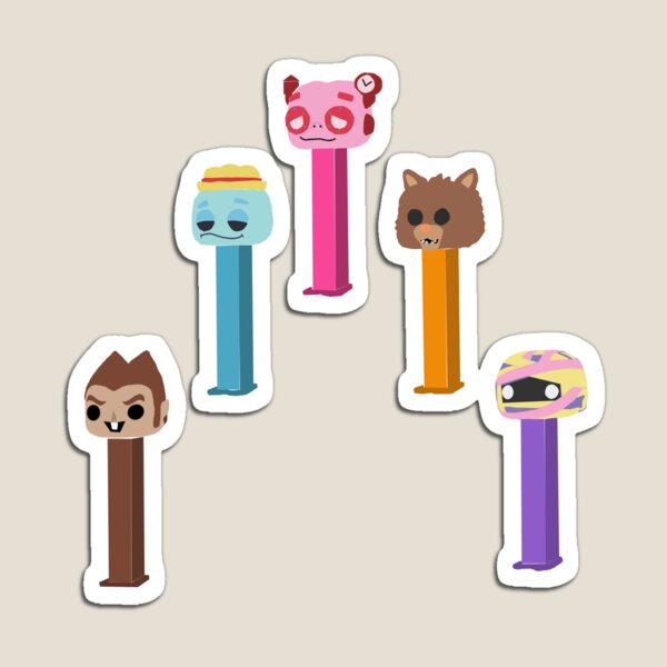 Vista previa del artículo con la obra «Iconos de terror de Pez», diseñado y vendido por yazzy2good.