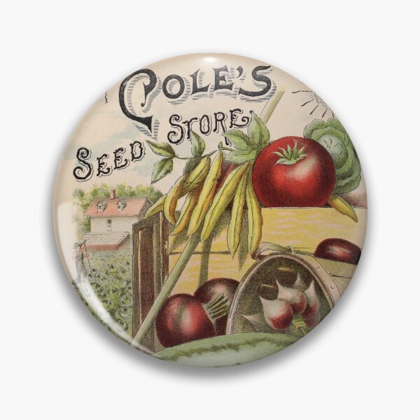 Item preview, Vintage 1900 Cole's Seed Store Ad designed and sold by MochaMeli.
