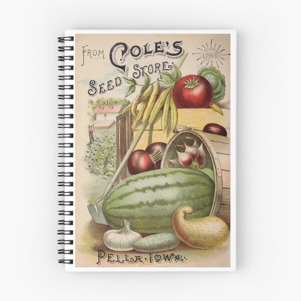 Item preview, Vintage 1900 Cole's Seed Store Ad designed and sold by MochaMeli.