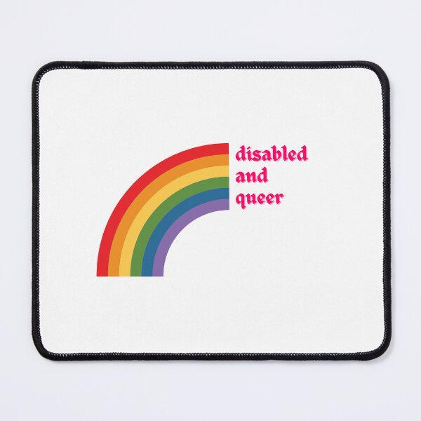 Item preview, Disabled and Queer designed and sold by seraphmars.
