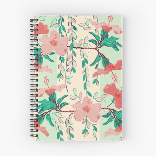 Item preview, Floral Hibiscus and hanging vines pattern with an ornamental feel designed and sold by FlamesandFrost.