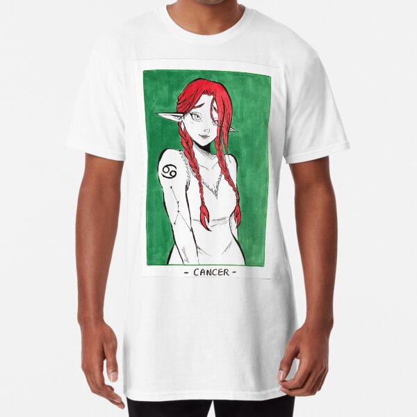 ZODIAC SIGNS art Ideal gift for her, gift for him Long T-Shirt