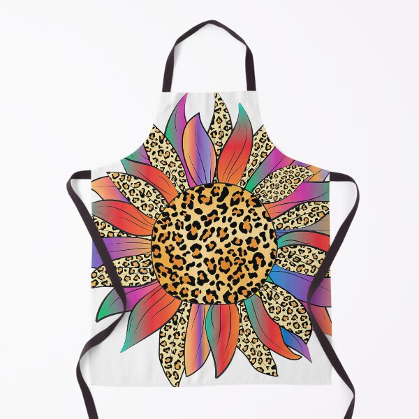 Item preview, Rainbow and leopard sunflower designed and sold by ibelieveimages.
