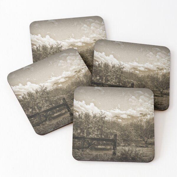 Item preview, Old West Gate And Storm Clouds designed and sold by KirtTisdale.