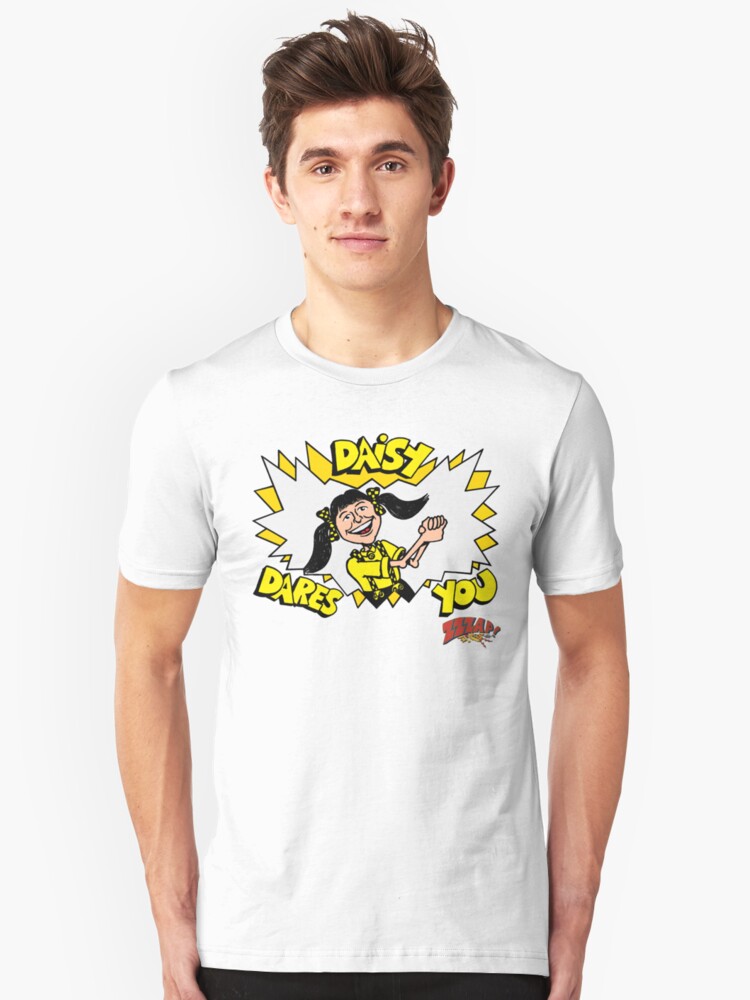 zzzap daisy dares you shirt