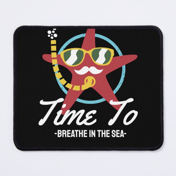 Item preview, Time to breathe in the sea Premium designed and sold by MisfitCultureee.
