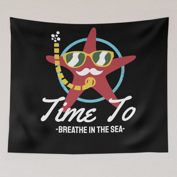Item preview, Time to breathe in the sea Premium  designed and sold by MisfitCultureee.