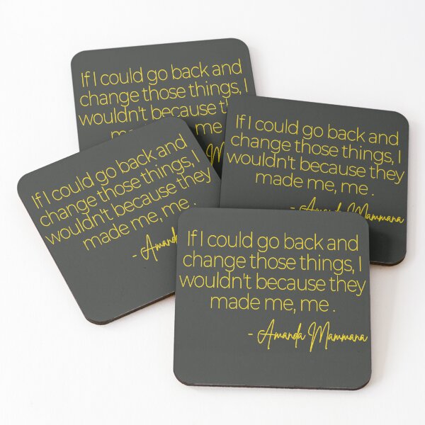 Item preview, Amanda Mammana Inspirational Quotes designed and sold by TonsPOD.