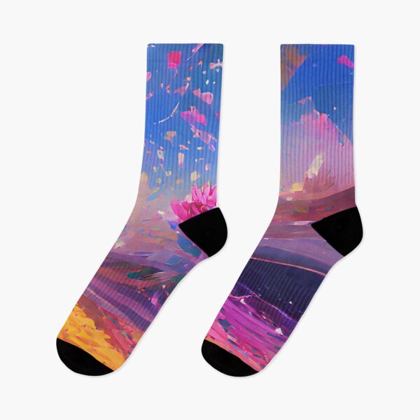 Item preview, Asthetic Pattern Vibes Fantasy Landscape N3 designed and sold by iziskosmos.