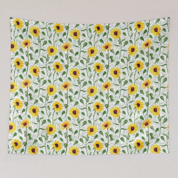 Item preview, Sunflowers pattern designed and sold by ibelieveimages.