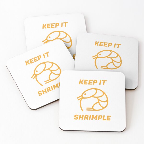 Item preview, Keep it Shrimple designed and sold by DOOSKY M.