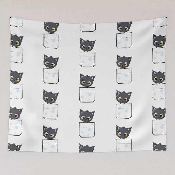 Item preview, Kawaii Pocket Cat designed and sold by MonkeyBizness.