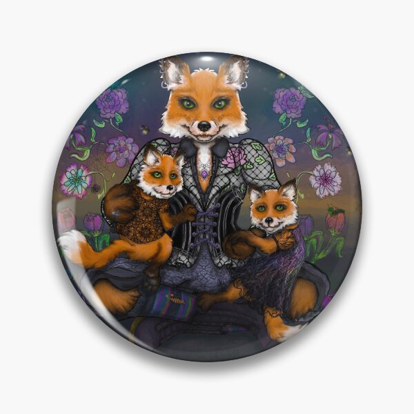 Item preview, Family Fox In Frocks  designed and sold by CyrahnAsMagpie.