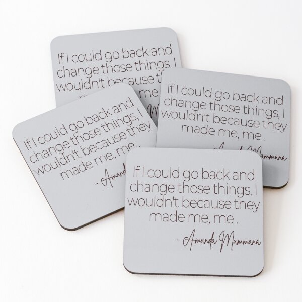 Item preview, Amanda Mammana Inspirational Quotes designed and sold by TonsPOD.