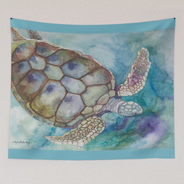 Item preview, Xcaret Turtle designed and sold by Gayle Mahoney.