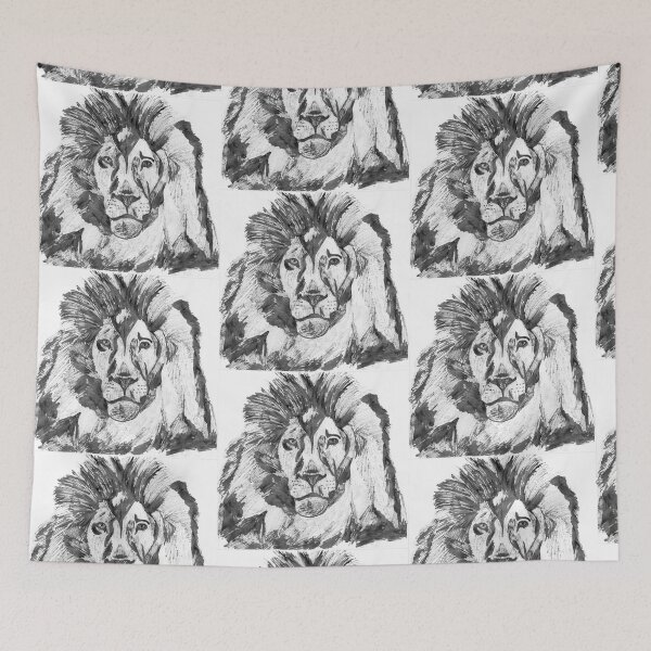 Item preview, Sketchy Lion designed and sold by EsotericArtist.