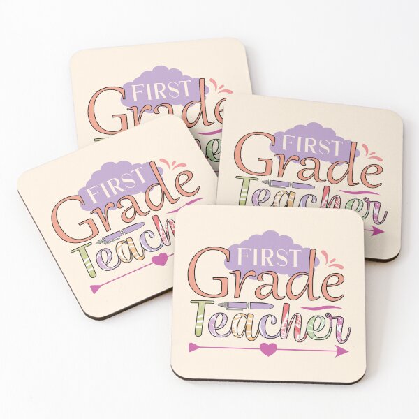 Item preview, First Grade Teacher - Back To School designed and sold by DebbisPalette.