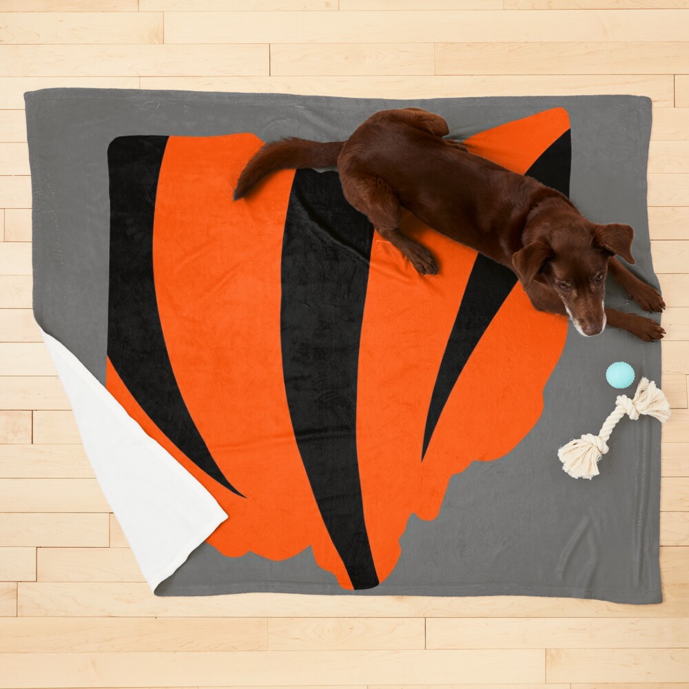 Cincinnati Bengals Pet Blanket Personalised Warm Pet Blanket for Puppy & Cat