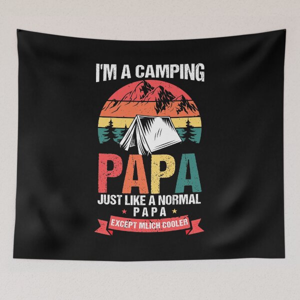 Artikelvorschau, ich bin ein campingpapa wie ein normaler papa außer mlich cooler vintage entworfen und verkauft von tmshop1.