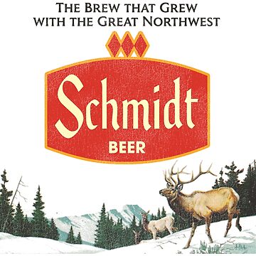 Vorschaubild zum Design Schmidt Beer Retro Defunct Nature Scene von ourkid