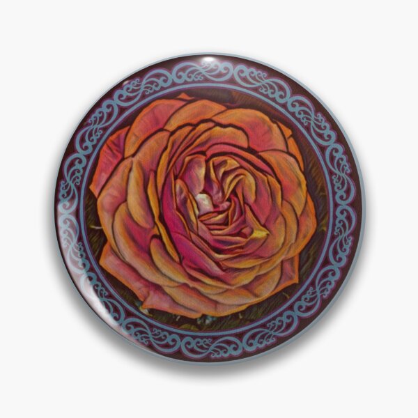 Item preview, Round rose designed and sold by RetroPalmTree.