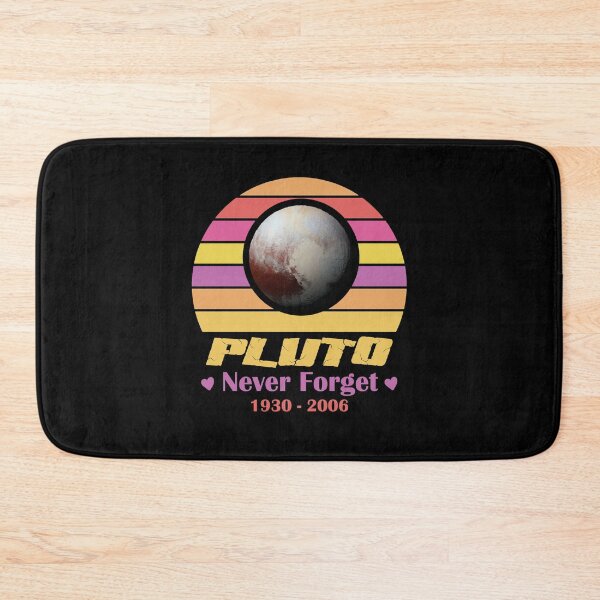 Item preview, Retro Vintage Style Never Forget Pluto Style Funny Space designed and sold by Micosmile.